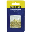 Korbond doré épingles de sûreté