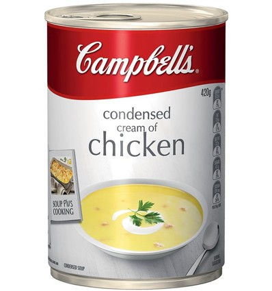 Campbells RandW Cream of Chicken 420g