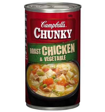 Campbells grosso pollo vegetale 505G