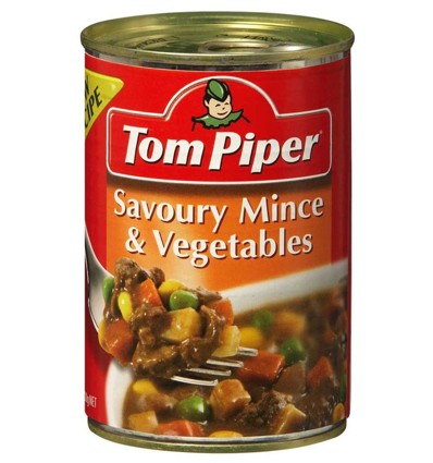 Tom Piper Savoury Mince 400g x 1