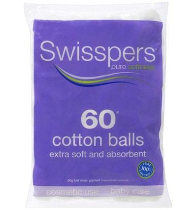 Boules de coton de Swisspers des années 60