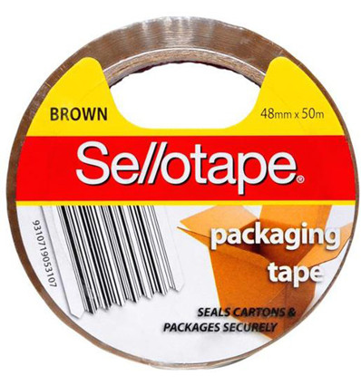 Sellotape Marrone Imballaggio Nastro 48mm X 5m 1ea x 5