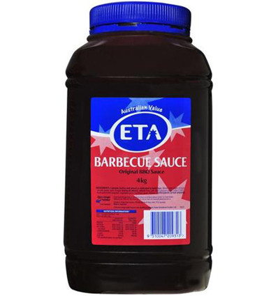 Eta Bbq Sauce Ezygrip 4kg x 1