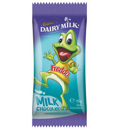 Cadbury Dairy Milk Freddo Frog de lait 15 g x 72