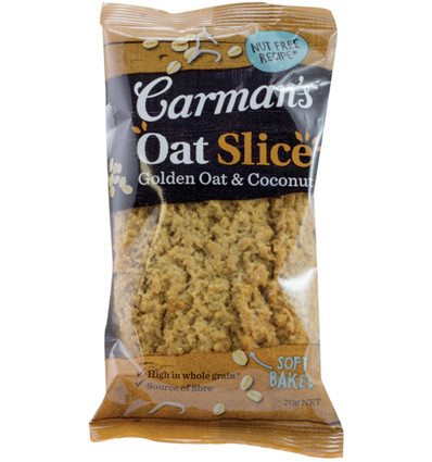 Carmans Golden Oat & Coconut Slice 70g x 12