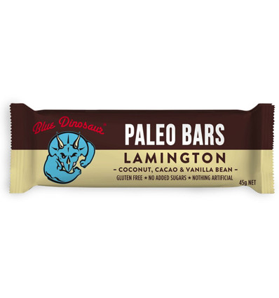 Blue Dinosaur Bar Lamington 45 g x 12