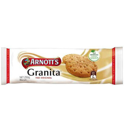 Arnotts Galletas Granizado de 250gm