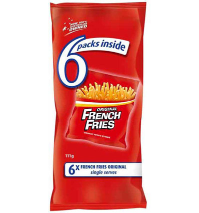 Franse Frietjes 6 Pack 111g