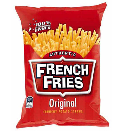 French Fries schlicht 45 g x 18