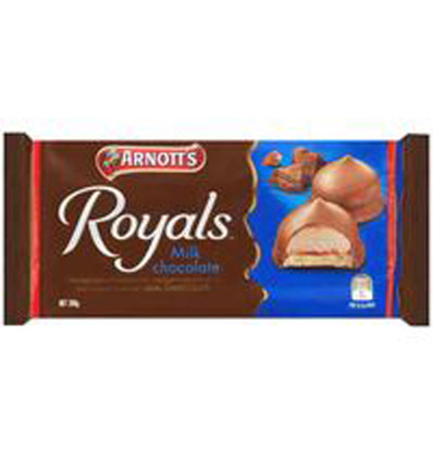 Arnotts Royals latte 200g