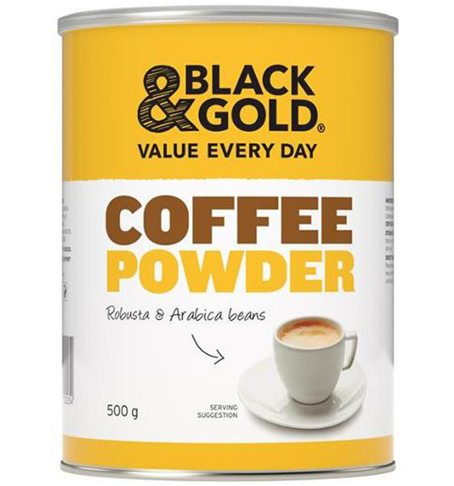 Black & Gold Coffee Powder 500gm 9310077202254 | eBay