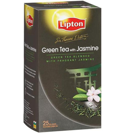 Lipton Green Tea Z Jasmine Sir Thomas Tea Bag 25s