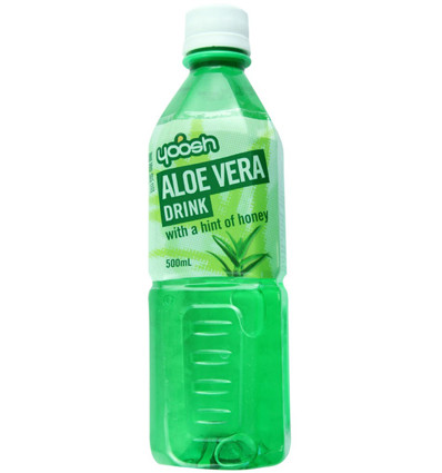 Yoosh Aloë Vera Hint van Honing 500 ml x 10