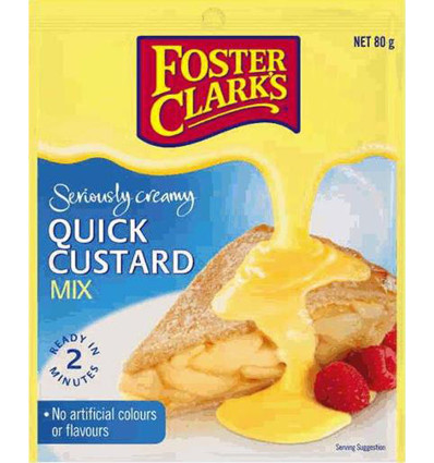 Foster Clark's Snelle Custardmix 80 g x 12