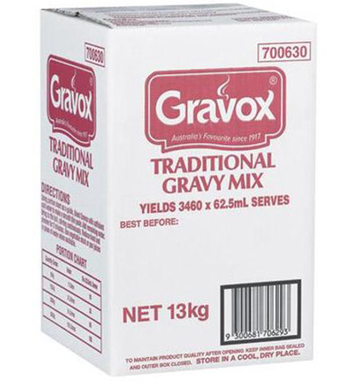 Gravox Sauce Traditionnelle 13kg x 1