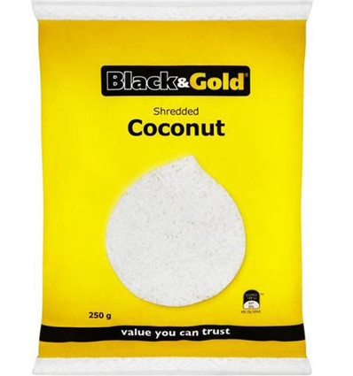 Black & Gold de Coco Rallado 250 g