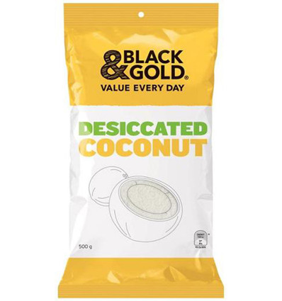 Black & Gold noix de Coco Desséchée 500gm