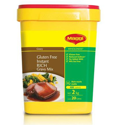 Maggi Libre de Gluten Rica Mezcla de Salsa de carne 2kg