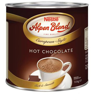 Nestle Alpen Mezcla de Chocolate Caliente 1.4 kg