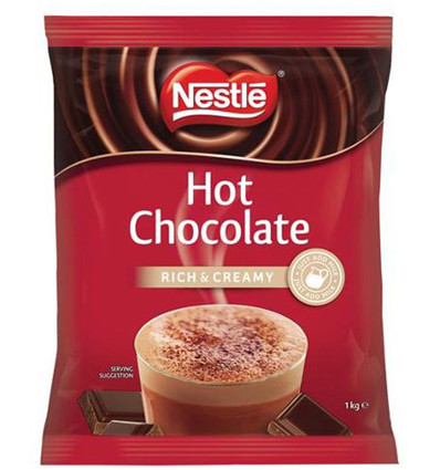 Nestle Rico Y Cremoso Chocolate Caliente Suave Paquete de 1kg