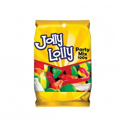 Jolly Lolly Mélange de fête 100 g x 20