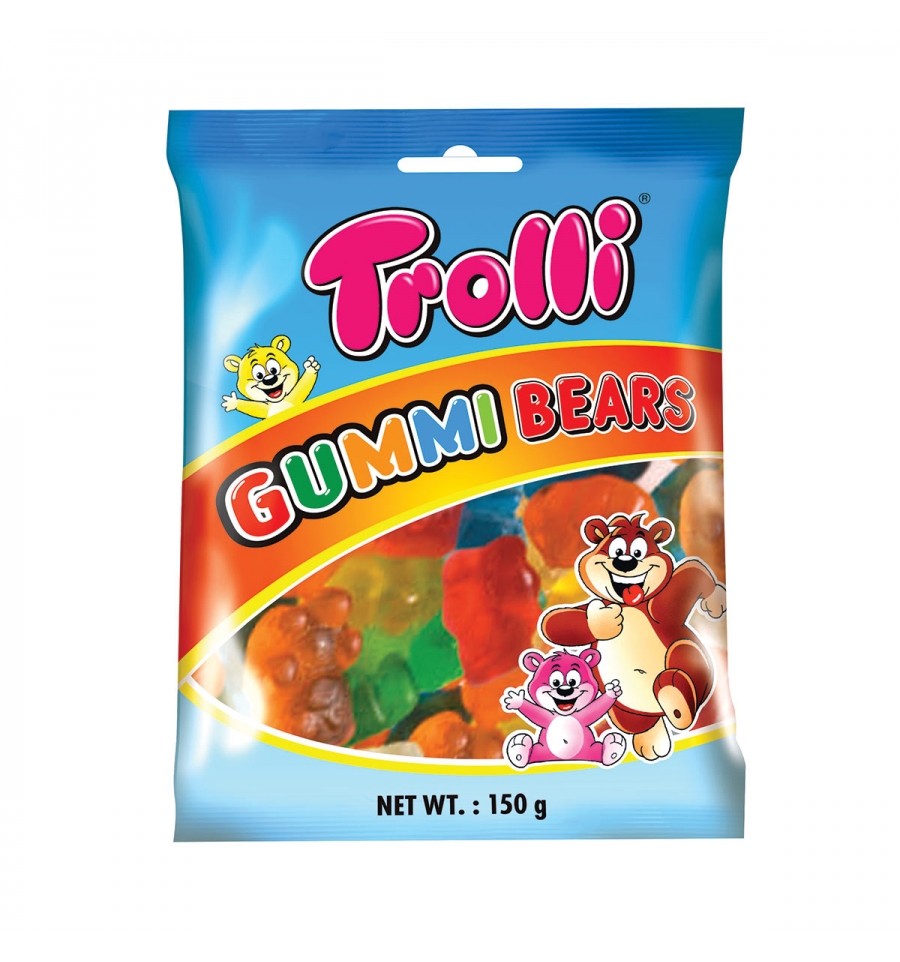 Trolli Gummi Bears 150g X 10 