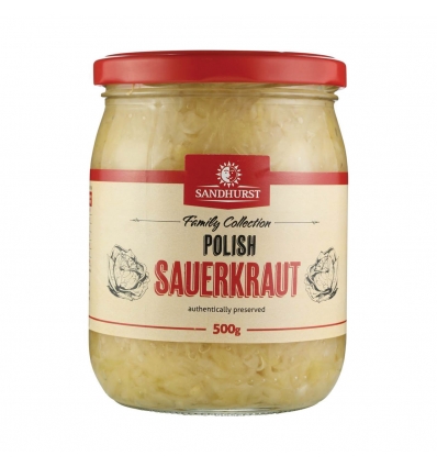 Sandhurst polaco Sauerkraut 500 g