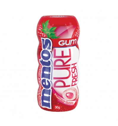 Mentos Bottle Strawberry 30g x 10 