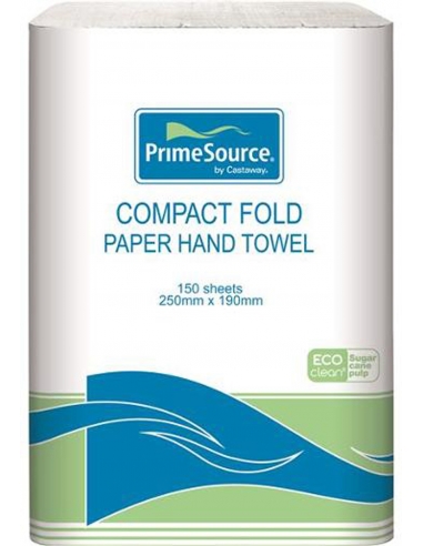 Primesource White Center Feed Paper Handtuchrolle 150er Pack