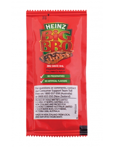 Porcje BBQ Heinz Sauce 8ml x 300