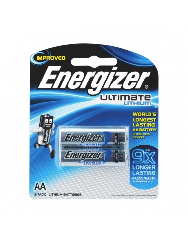 Energizer Lithium Aa 2 stuks