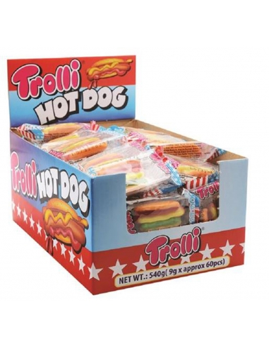 Trolli Hotdogsnoepjes 60