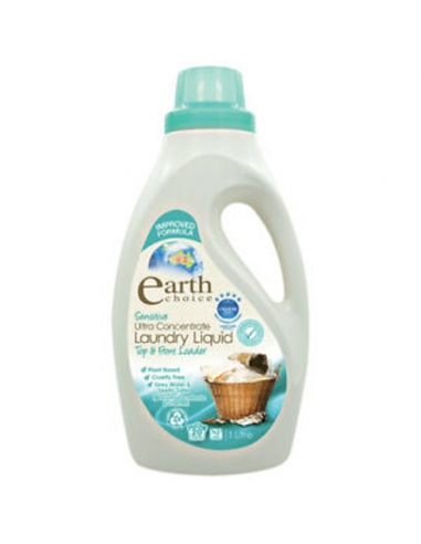 Earths Choice Sensitive Ultra Concentrate Laundry Liquid Top & Front Loader 1l x 1