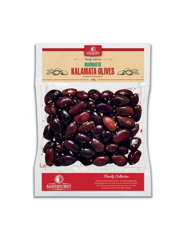 Olive Kalamata marinate Sandhurst 350g x 12