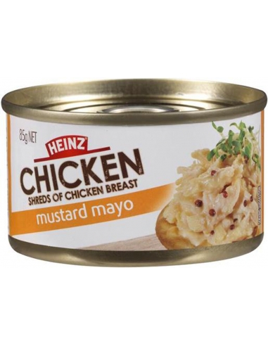 Heinz gesnipperde kippenborst in mosterd Mayo 85 gm