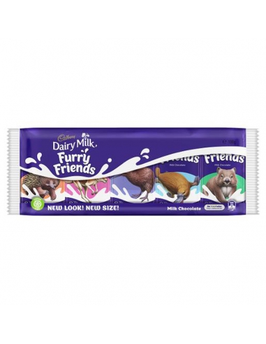 Amis à fourrure au lait Cadbury Dairy 100g x 48