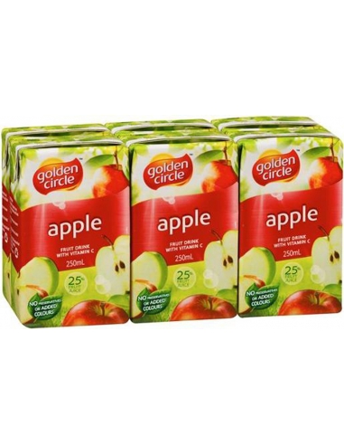 Succo di mela Golden Circle 6 confezioni da 250 ml