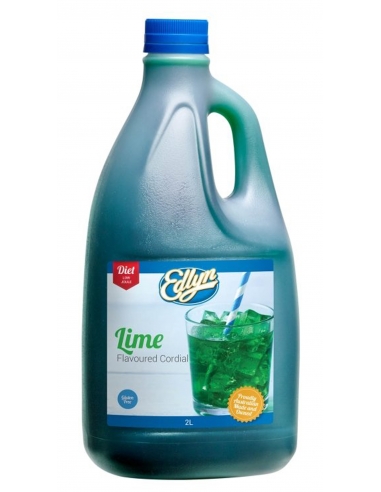 Edlyn Lime Diet Cordial 2l x 1