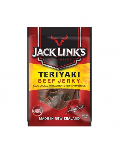 Jack Links Cecina Teriyaki 50g x 10