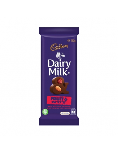 Cadbury Fruit N Nut 180 g x 14