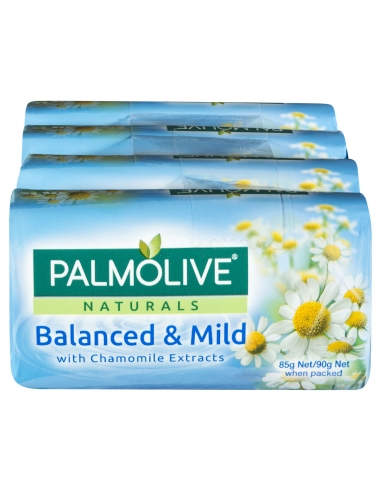 Palmolive Naturals Jabón Blanco 4 Pack