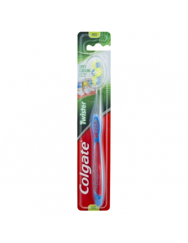 Cepillo de dientes Colgate Twister mediano