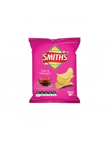 Smiths Crinkle Cut Sale e aceto 27g x 21