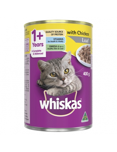 Kurczak Whiskas i Indyk 400g