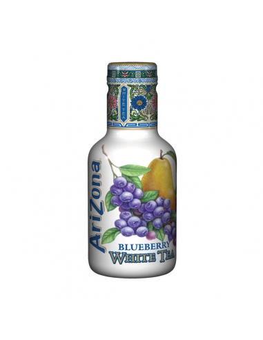 Tè alla bacca blu bianco dell'Arizona 500ml x 6