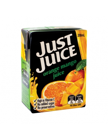 Jus juste orange mangue 200 ml x 24