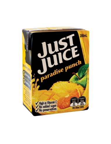 Just Juice Paradise Punzón 200 ml x 24