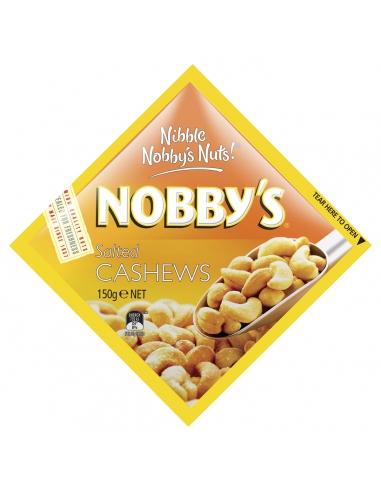 Nobbys gesalzene Cashewnüsse 150g x 12