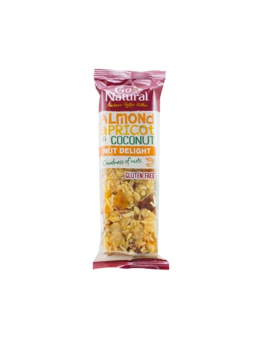 Go Amande Naturelle Abricot 40g x 16