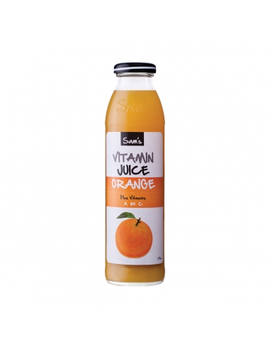 Sams Jugo de vitamina naranja 375 ml x 12